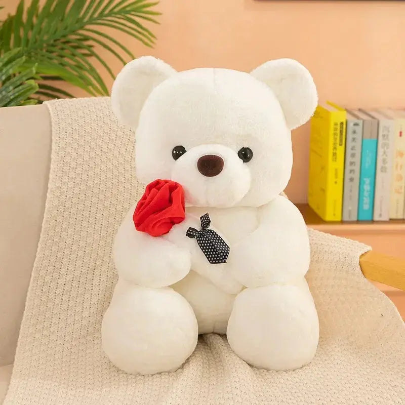 Nounours Peluche Atelier Des Roses Eternelles