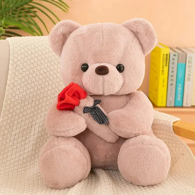 Nounours Peluche Atelier Des Roses Eternelles