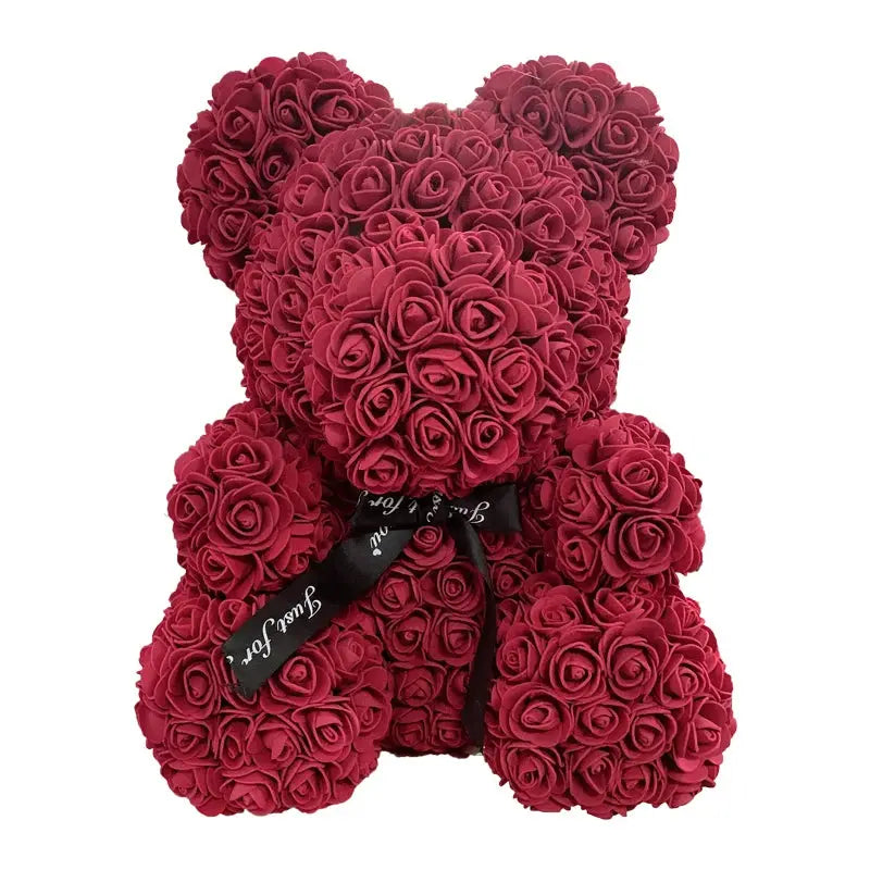 Ourson Roses Eternelles - 25cm Atelier Des Roses Eternelles