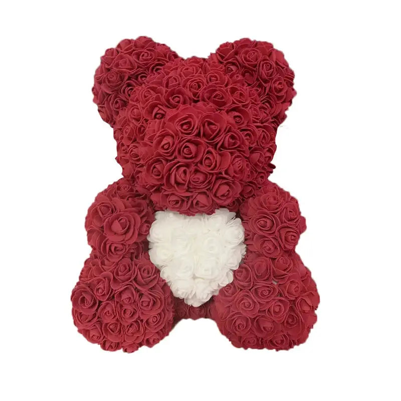 Ourson Roses Eternelles - 25cm Atelier Des Roses Eternelles