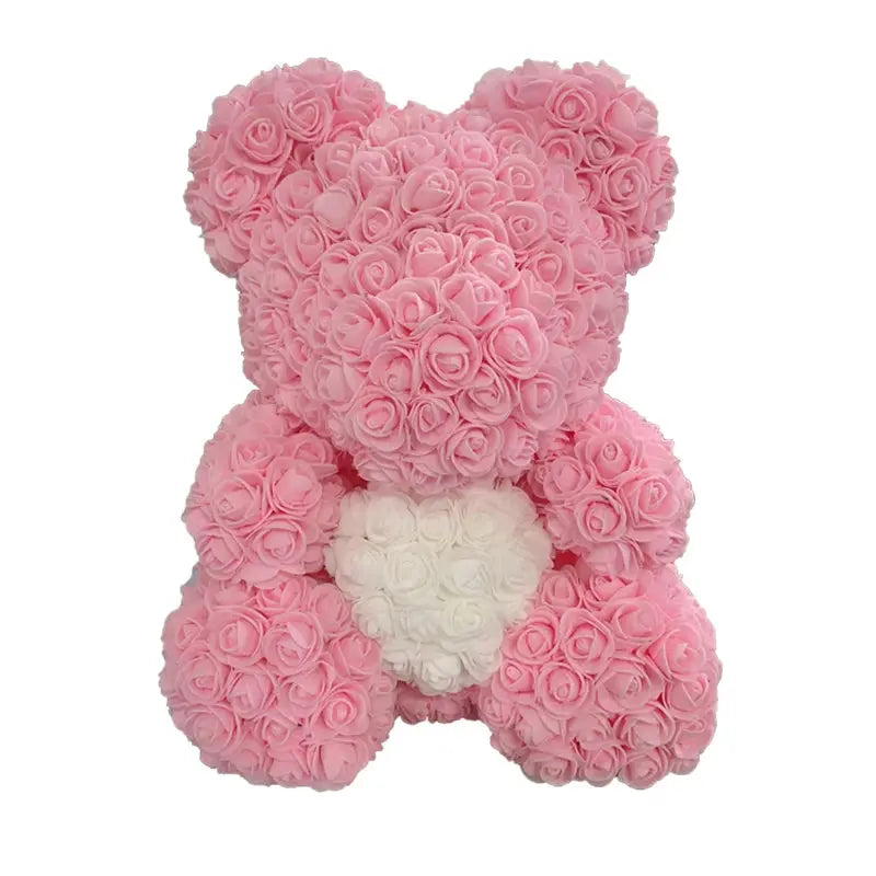 Ourson Roses Eternelles - 25cm Atelier Des Roses Eternelles